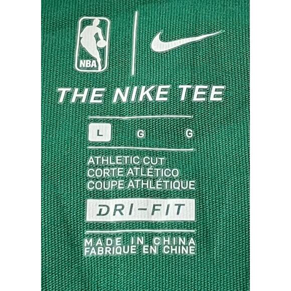 THE NIKE TEE BOSTON #20 HAYWARD, YOUTH, L, GREEN WITH WHITE LETTRRING & LOGO - Picture 10 of 12